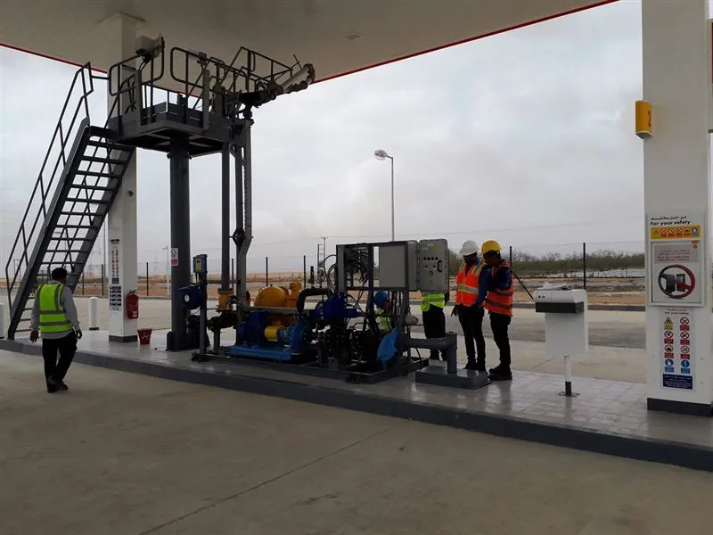 Skid-uri Shell volumetrice de încărcare auto în Oman
